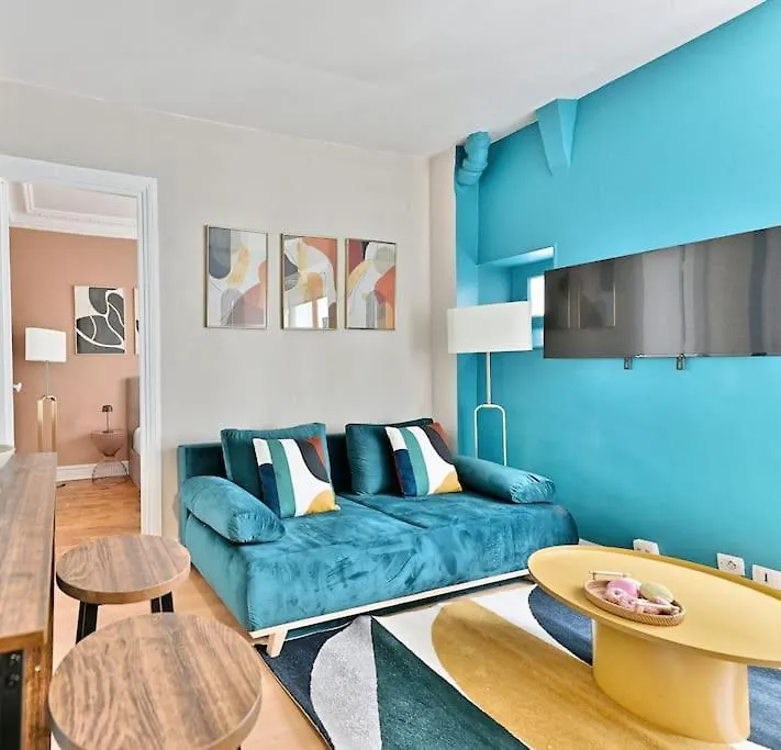 Apartment Appartement Colore Paris Rue Niepce